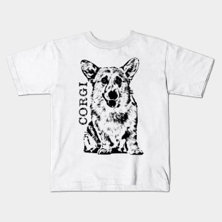 Welsh Corgi Kids T-Shirt